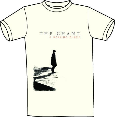 The Chant - A Healing Place cover T shirt natural white